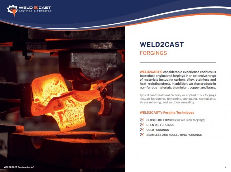 Sand Casting - Weld2Cast